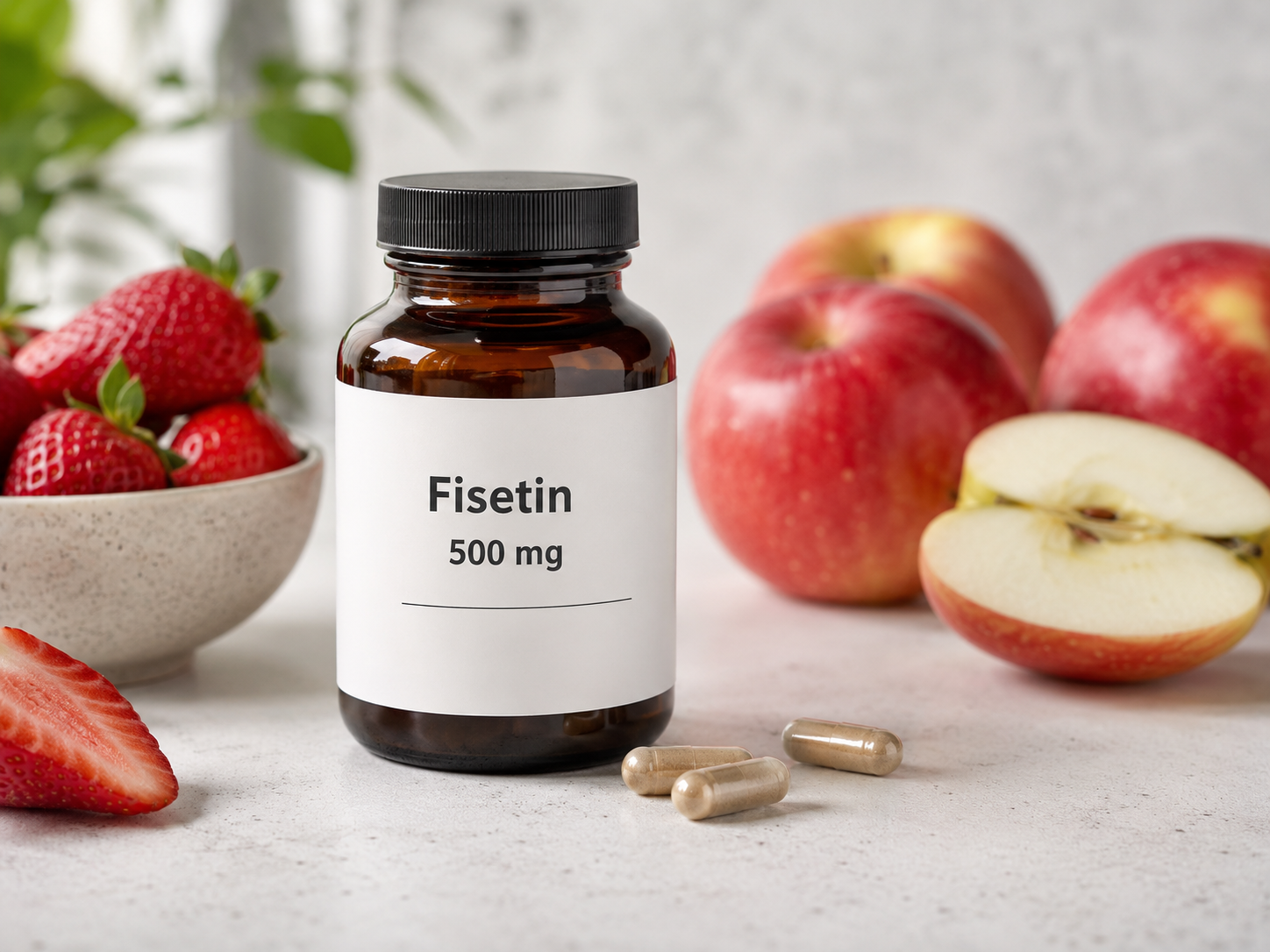 Fisetin and senolytic supplement visual for Fisetin 500mg: What Buyers Should Compare